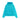 Heavyweight Recycled Cotton Hoodie Turquoise