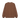 Lightweight Recycled Cotton Sweatshirt Chocolate
