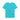 Lightweight Recycled Cotton T-Shirt Turquoise
