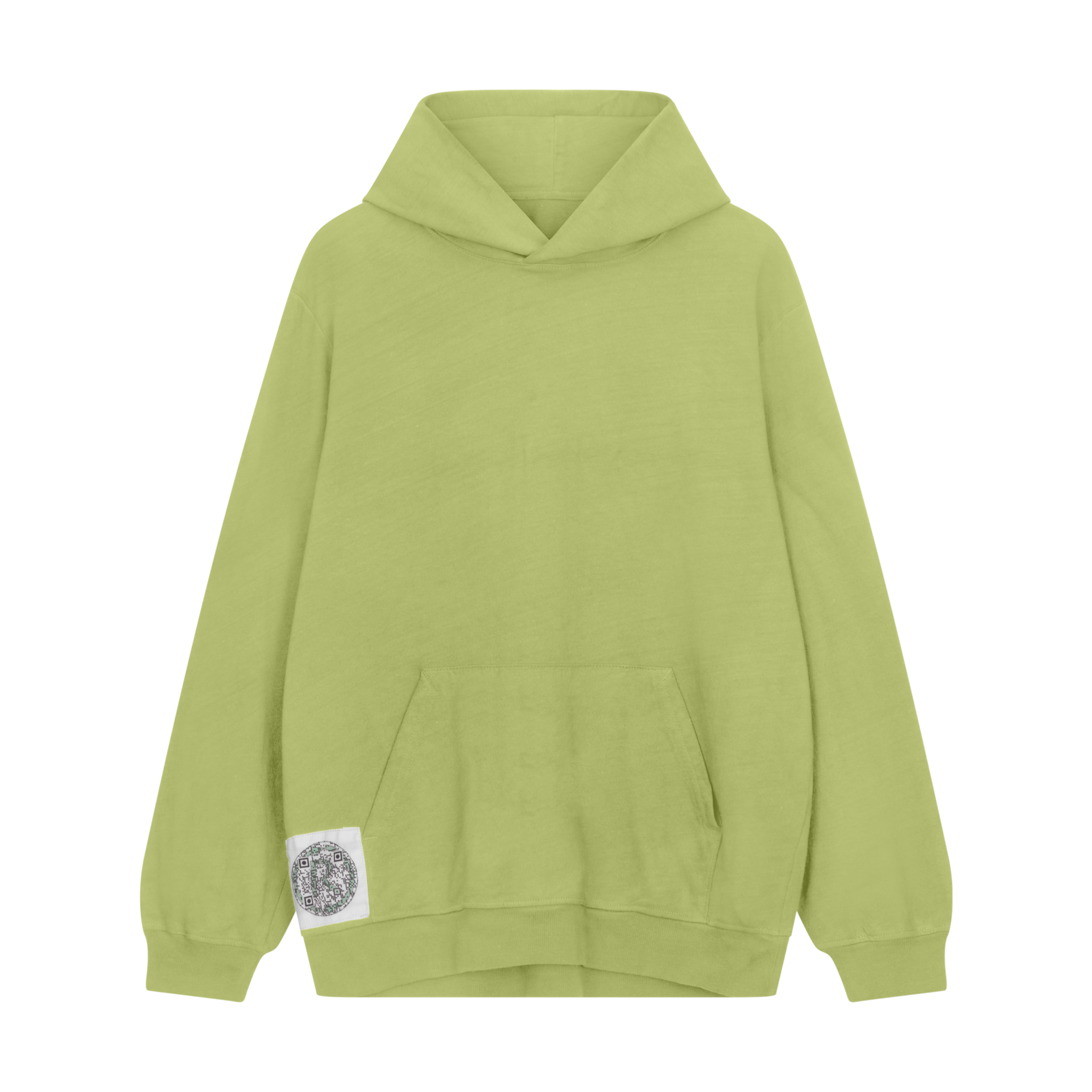 Trash Hoodie Lime Green