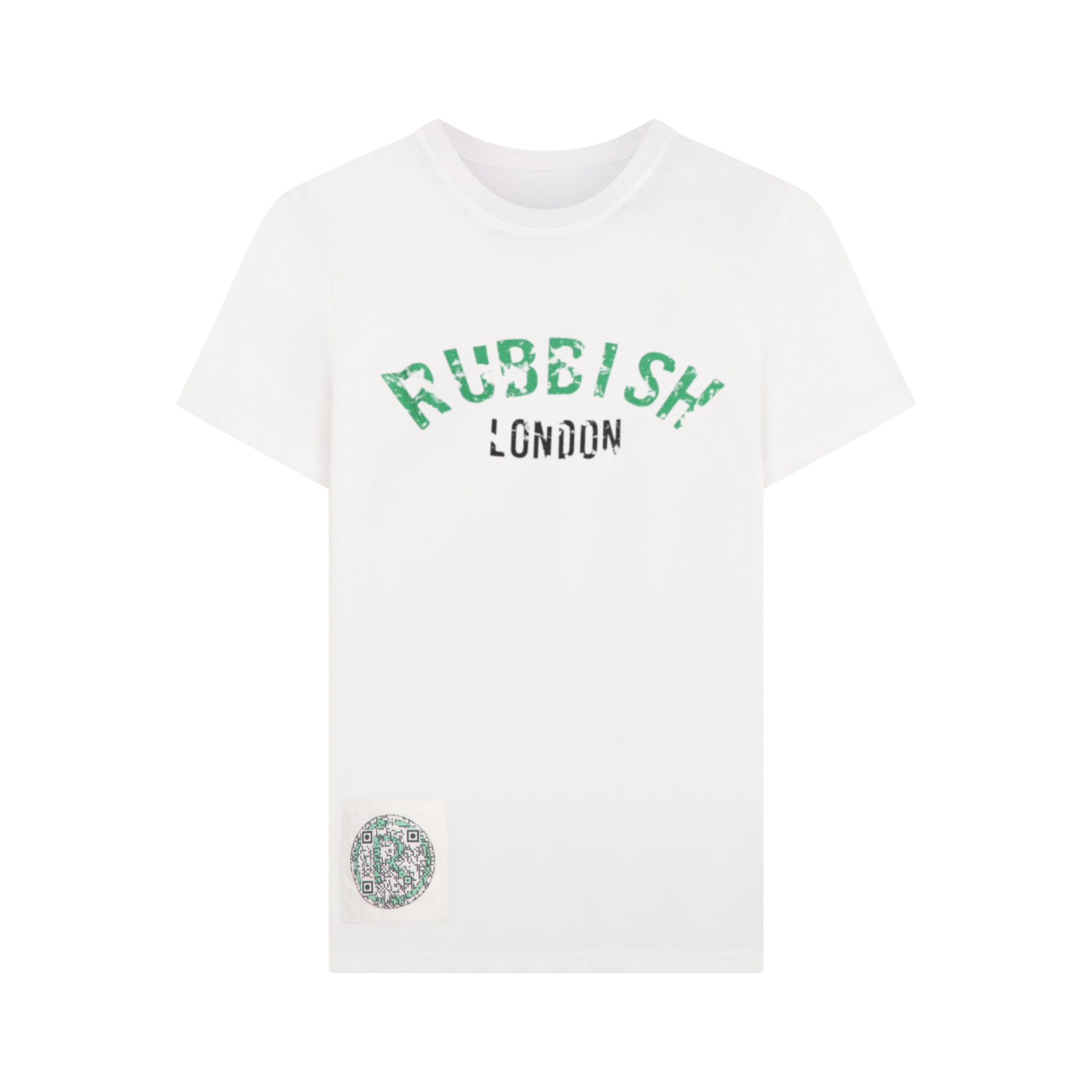 Branded & Distressed premium Recycled Cotton T-Shirt